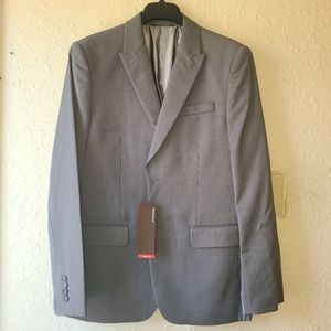 *NEW* TWO Mens Suit Jackets - Perry Ellis 40R
